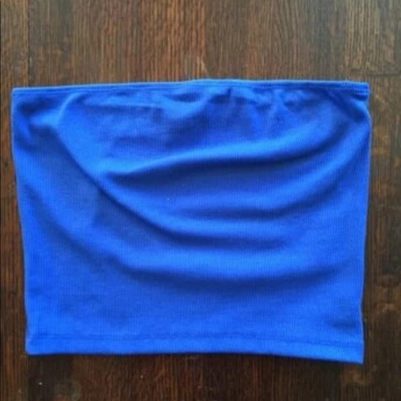 Rib-knit tube/ crop top - Picture 3 of 5